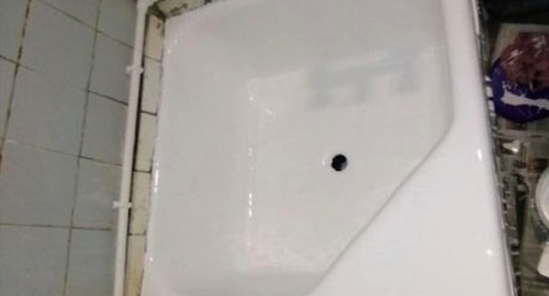 Обновление душевого поддона акрилом | Вяземский